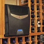 Through-the-Wall-Wine-Air-Conditioner-Installed-in-Racking