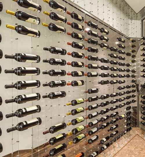 cable system wine cellar